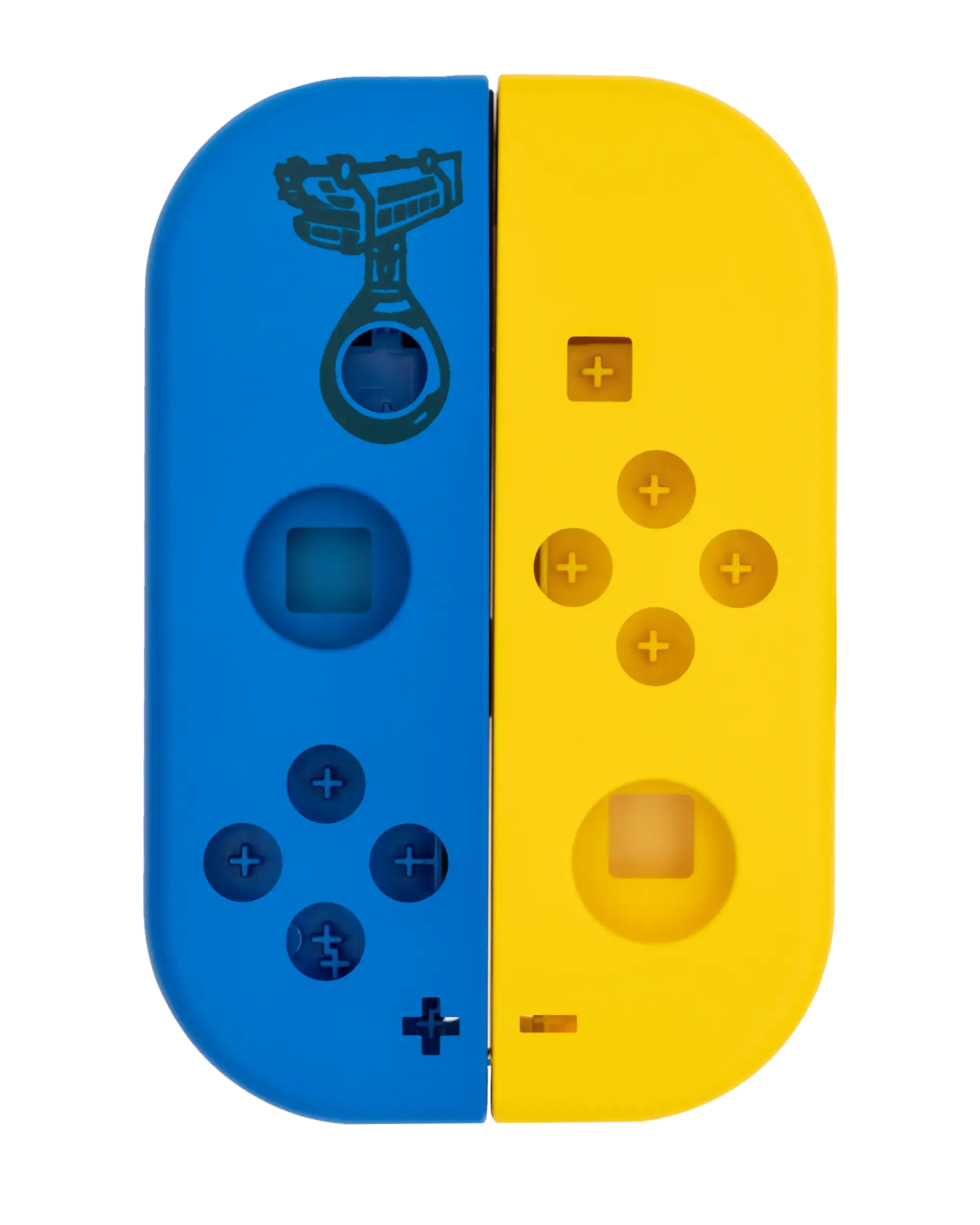 Housing Shell For Nintendo Switch Joy Con Controller (Yellow / Blue)