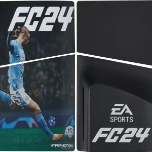 Faceplate Cover (Top & Bottom) For Sony PlayStation 5 Slim Disc Edition (EA Sport FC24 FIFA)