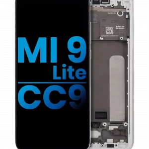 LCD Assembly With Frame For Xiaomi Mi 9 Lite / CC9 (Aftermarket: Incell) (Pearl White)