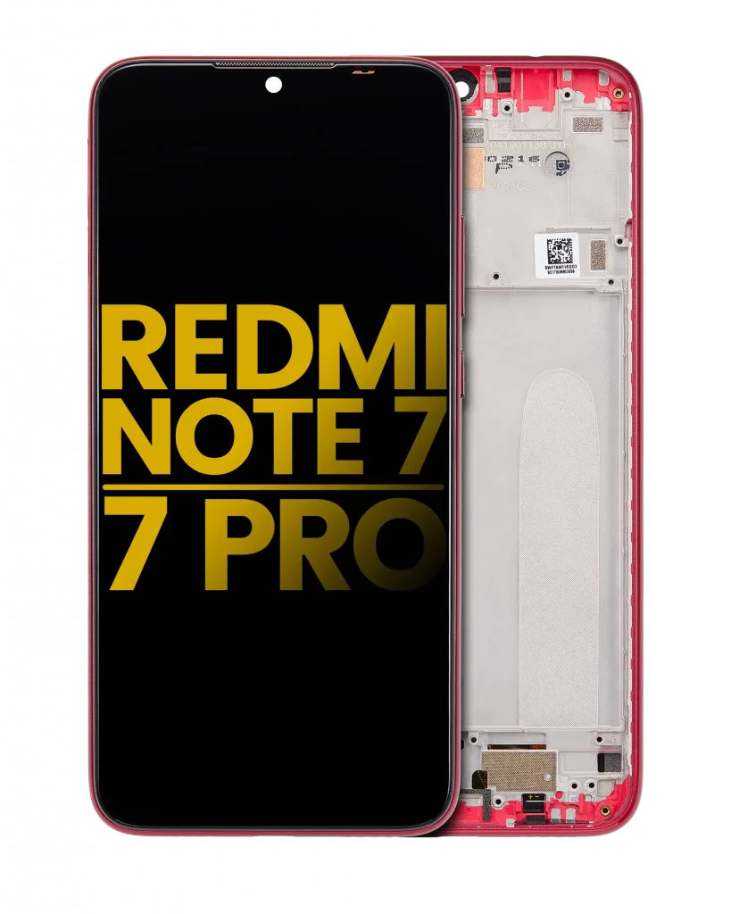 LCD Assembly With Frame For Xiaomi Redmi Note 7 / 7 Pro (Refurbished) (Twilight Gold)