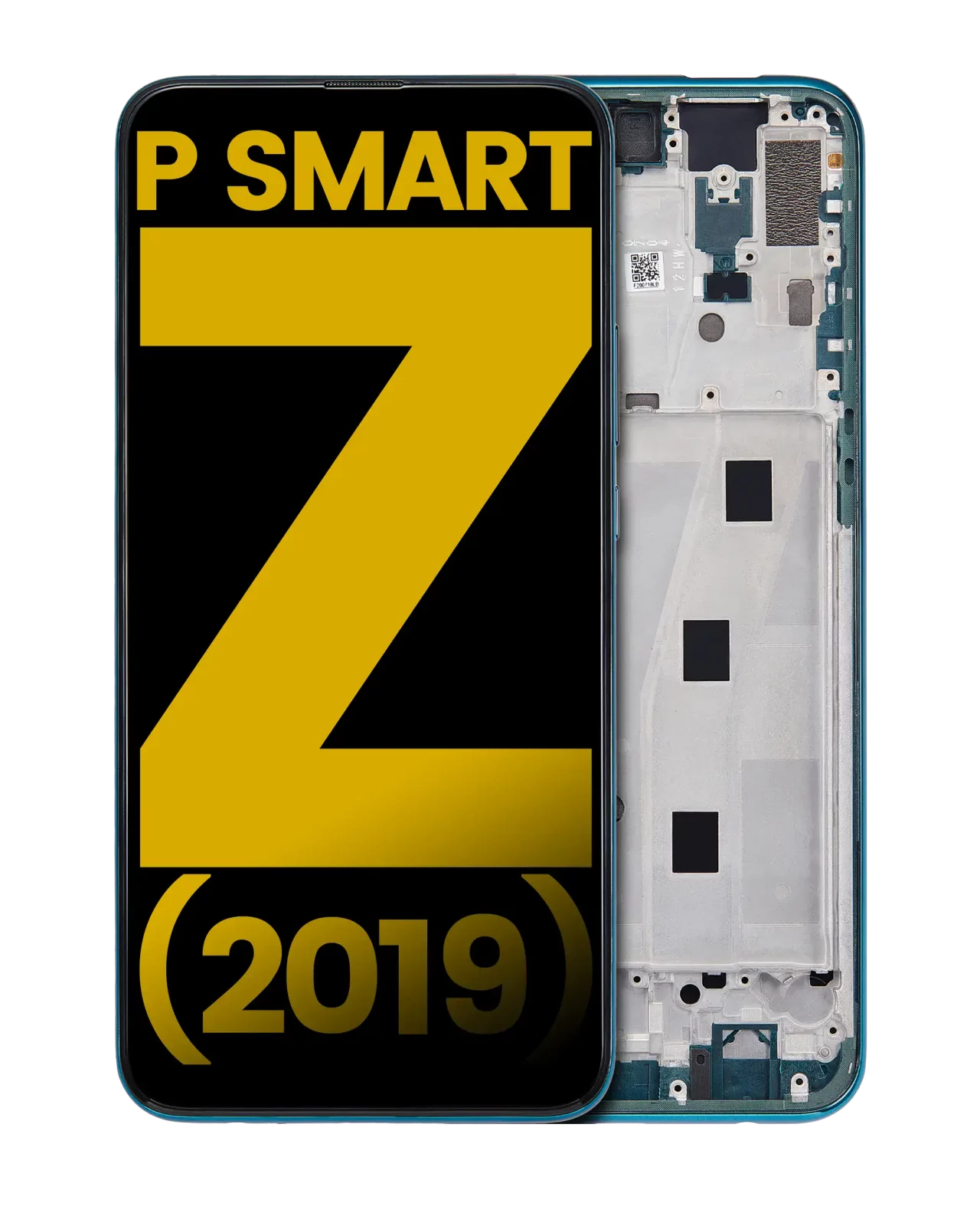 LCD Assembly With Frame For Huawei P Smart Z (2019) (Refurbished) (Emerald Green)