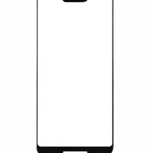 Front Cover Glass For Google Pixel 3 XL (Black)