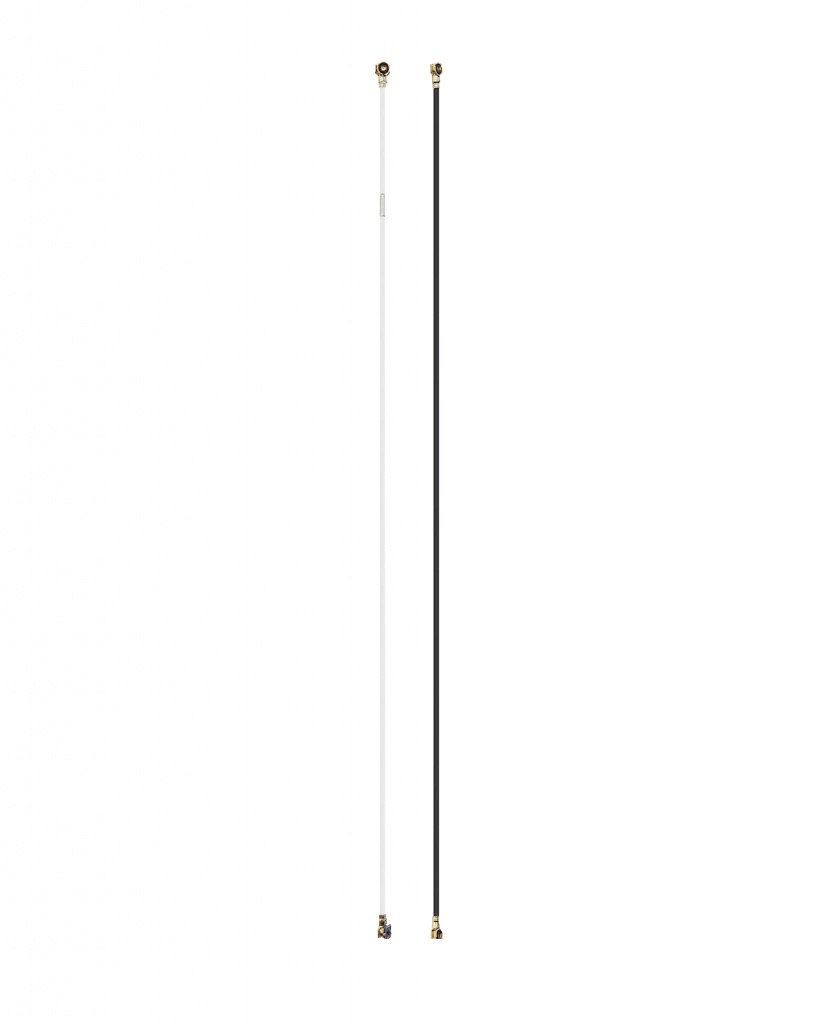 Antenna Cable For Motorola Moto G Power (XT2117 / 2021) (2 Piece Set) (Black: 12cm, White: 11.4cm)