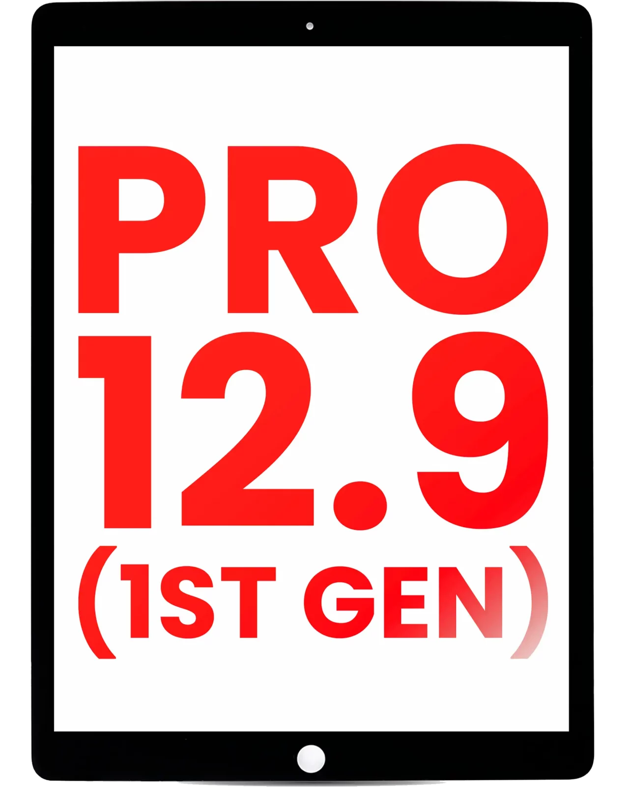 Digitizer For iPad Pro 12.9" 1st Gen (2015) (Glass Separation Required) (Aftermarket Plus) (Black)