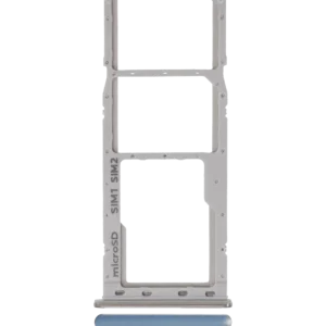 Dual Sim Card Tray For Samsung Galaxy A20 (A205 / 2019) / A30 (A305 / 2019) / A50 (A505 / 2019) (Silver)