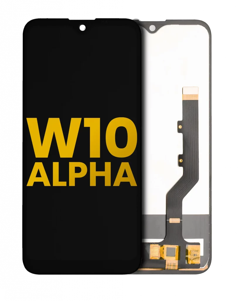 LCD Assembly Without Frame For LG W10 Alpha (Refurbished) (Black)
