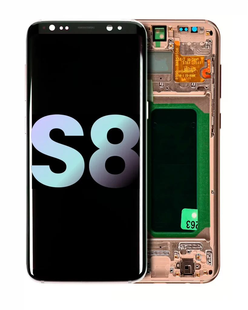 OLED Assembly With Frame For Samsung Galaxy S8 (Service Pack) (Maple Gold)