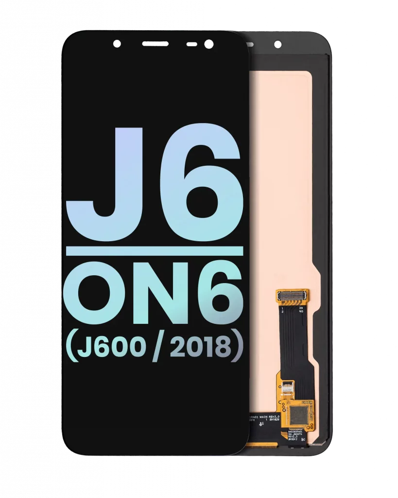 OLED Assembly Without Frame For Samsung Galaxy J6 / On6 (J600 / 2018) (Service Pack) (Black)