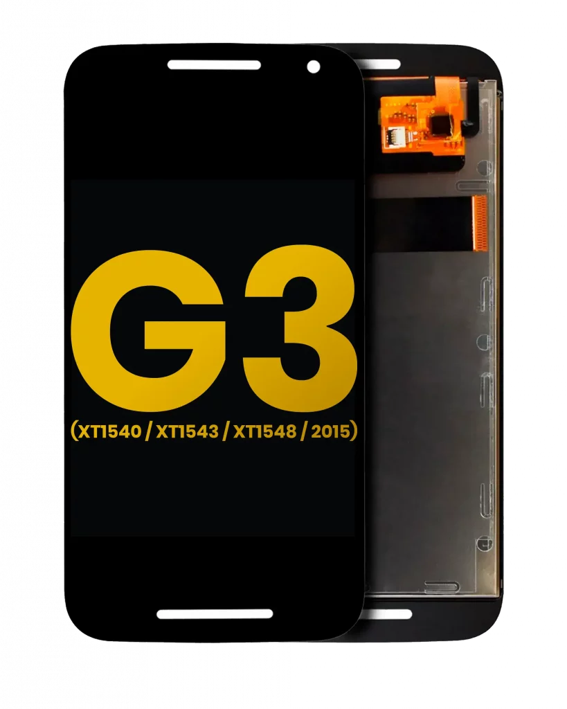 LCD Assembly Without Frame For Motorola Moto G3 (XT1540 / XT1543 / XT1548 / 2015) (Refurbished) (Black)