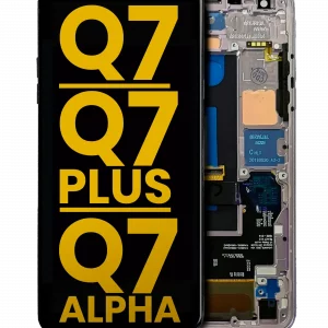 LCD Assembly With Frame For LG Q7 / Q7 Plus / Q7 Alpha (Refurbished) (Lavender Violet)