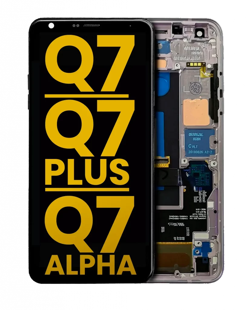 LCD Assembly With Frame For LG Q7 / Q7 Plus / Q7 Alpha (Refurbished) (Lavender Violet)