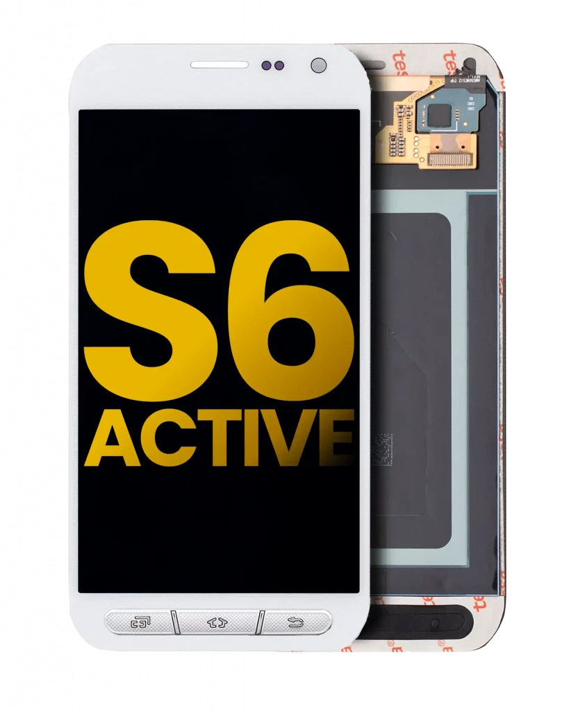 OLED Assembly Without Frame For Samsung Galaxy S6 Active (Refurbished) (White)