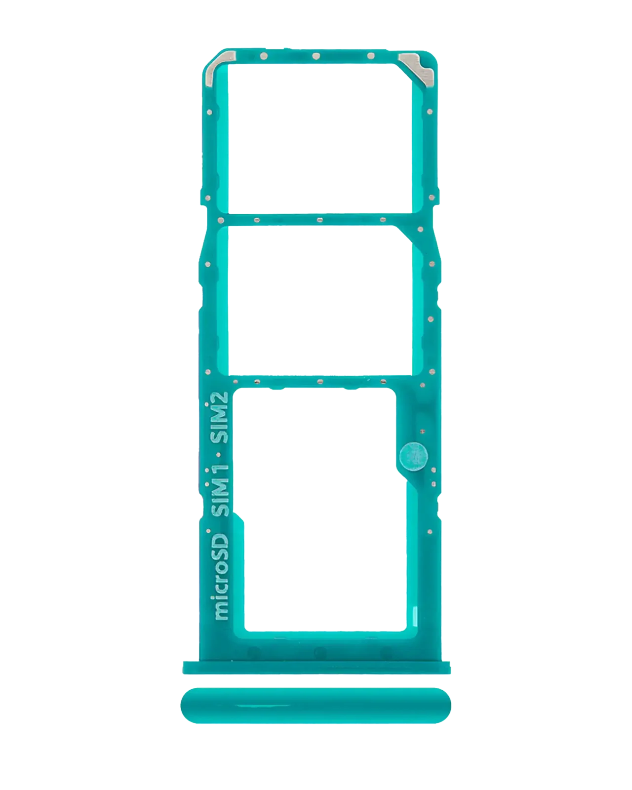 Dual Sim Card Tray For Samsung Galaxy A51 4G (A515 / 2019) (Green)