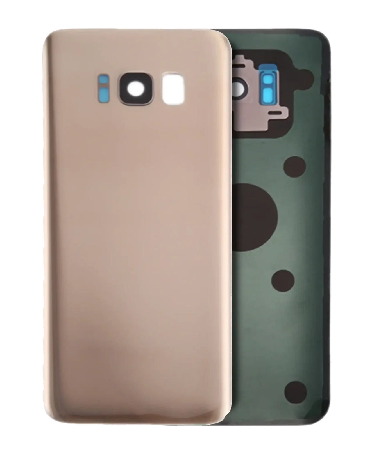 Back Cover Glass With Camera Lens For Samsung Galaxy S8 (No Logo) (Aftermarket Plus) (Maple Gold)