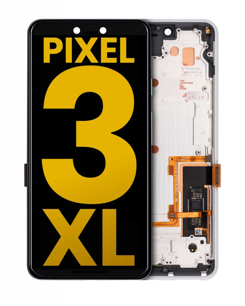 OLED Assembly With Frame For Google Pixel 3 XL (Refurbished) (Clearly White)