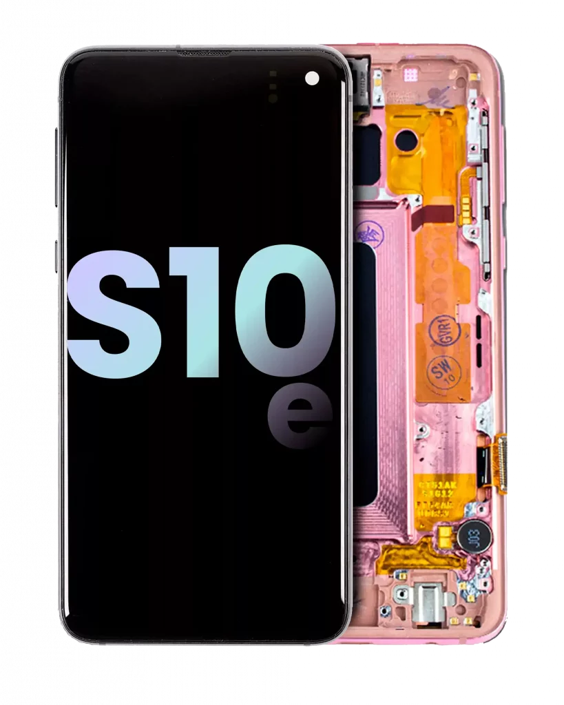 OLED Assembly With Frame For Samsung Galaxy S10E (Service Pack) (Flamingo Pink)