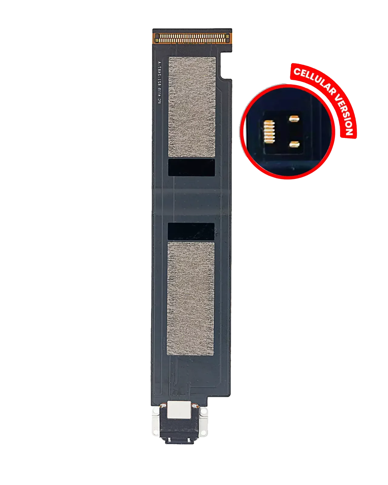 Charging Port Flex Cable For iPad Pro 12.9" 1st Gen (2015) (Cellular) (Space Gray)