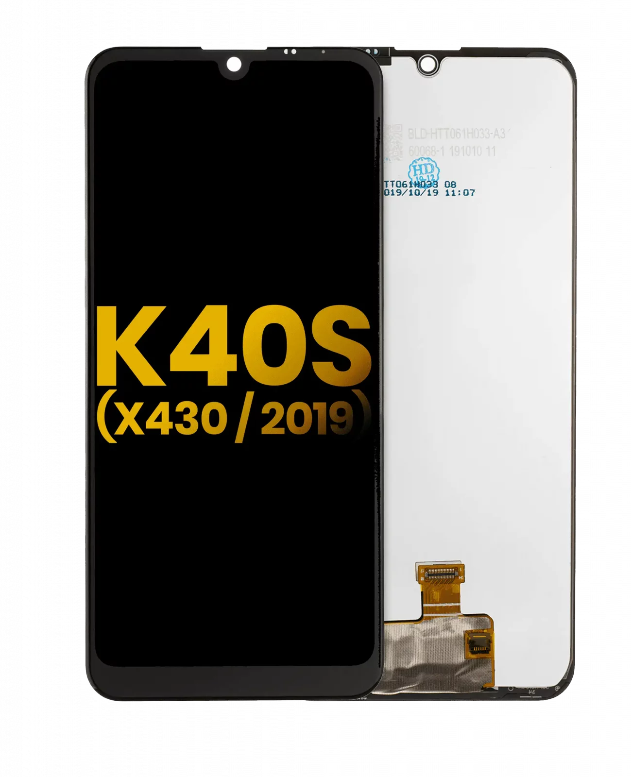 LCD Assembly Without Frame For LG K40s (X430 / 2019) (Refurbished) (All Colors)