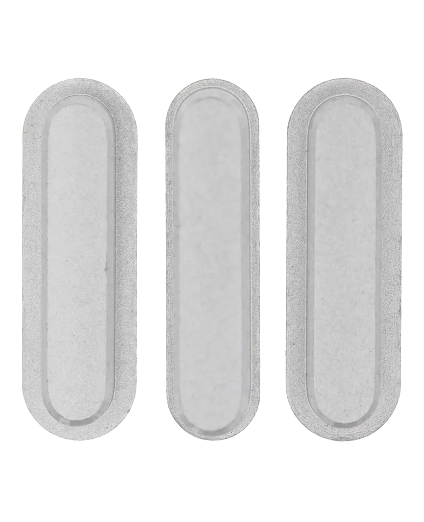 Hard Buttons Set (Power / Volume) For iPad 5 (2017) / iPad 6 (2018) (White)