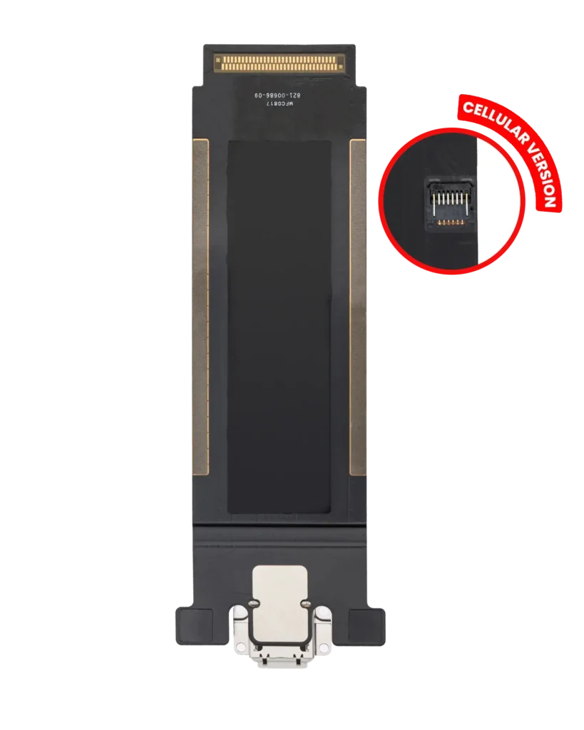 Charging Port Flex Cable For iPad Pro 12.9" 2nd Gen (2017) (Cellular) (Silver / Gold)