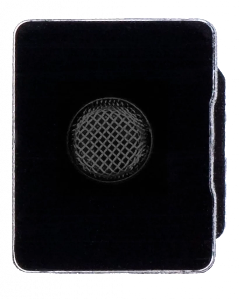 Flash Light / Power Flex Bracket With Microphone Mesh For iPhone 11 (Black) (10 Pack)