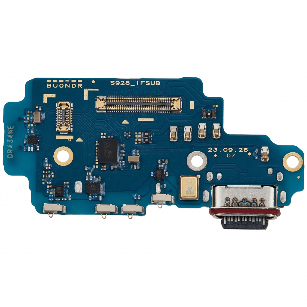 Charging Port Board With Sim Card Reader For Samsung Galaxy S24 Ultra 5G (S928N) (Korean Version) (Premium)