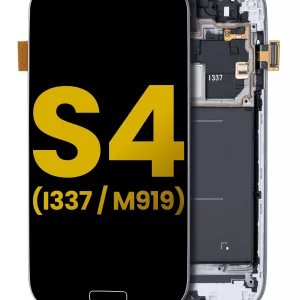 OLED Assembly With Frame For Samsung Galaxy S4 (I337 / M919) (AT&T & T-Mobile / Straight Talk) (Refurbished) (Black)