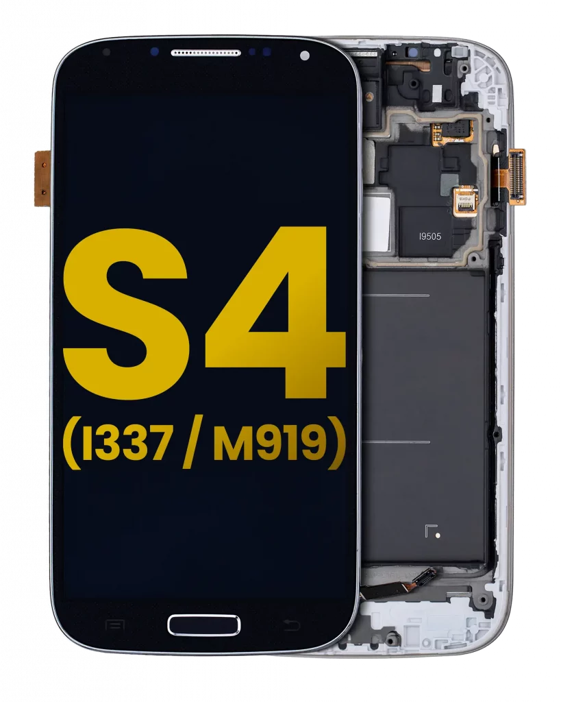 OLED Assembly With Frame For Samsung Galaxy S4 (i9505 / L720T) (International / Sprint (GSM Model) (Refurbished) (Black)
