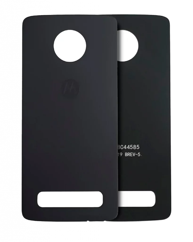 Back cover Glass For Motorola Moto Z4 (XT1980-3 / XT1980-4 / 2019) (Genuine OEM) (Gray)