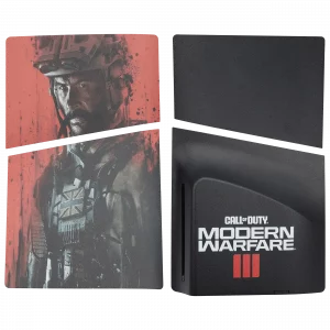 Faceplate Cover (Top & Bottom) For Sony PlayStation 5 Slim Disc Edition (Call of Duty: Modern Warfare III)