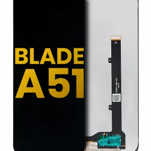 LCD Assembly Without Frame For ZTE Blade A51 (Refurbished) (Black)