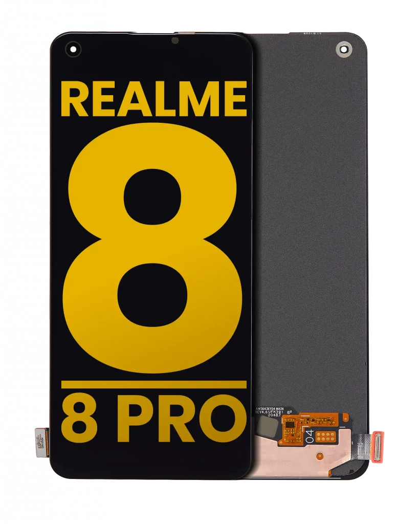 OLED Assembly Without Frame For Realme 8 / 8 Pro (Refurbished) (All Colors)