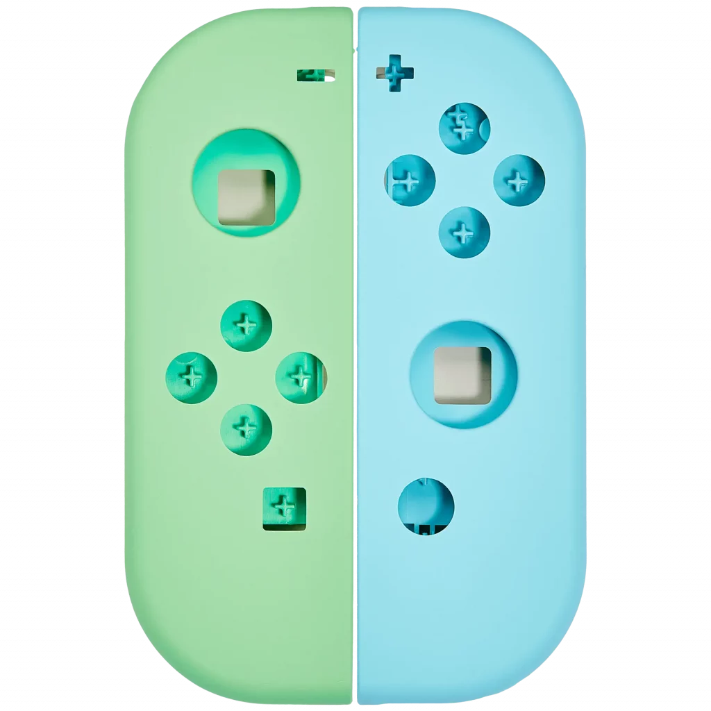 Housing Shell For Nintendo Switch Joy Con Controller (Green / Blue)