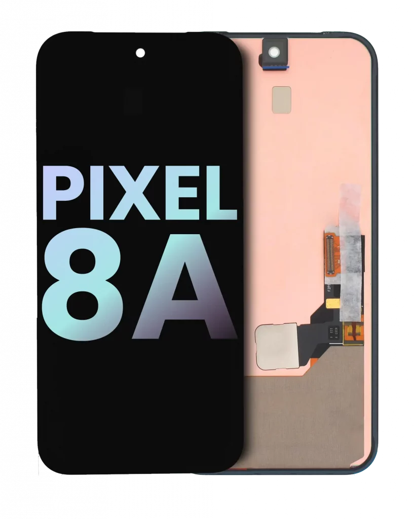 OLED Assembly Without Frame (With Fingerprint Sensor ) For Google Pixel 8a (Genuine OEM) (All Colors)