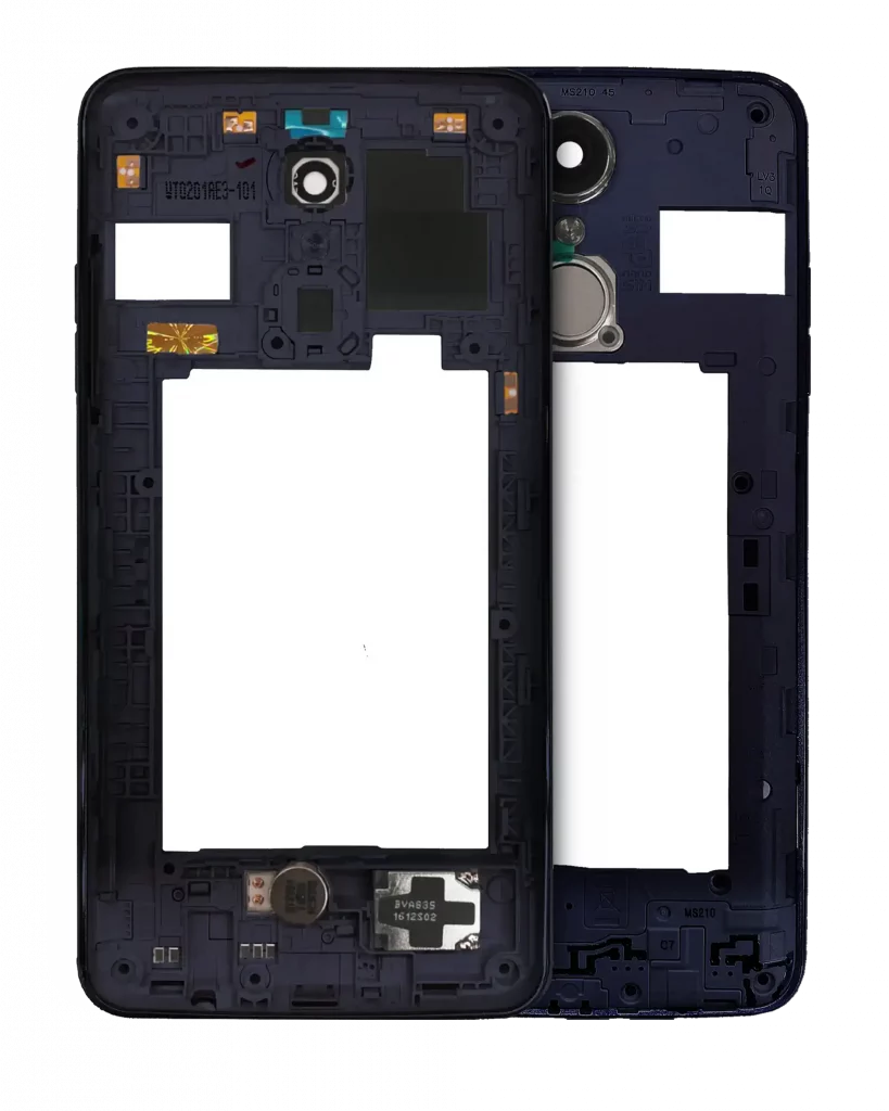 Mid-Frame Housing For LG K8 (2017) / Aristo (US Version) (Genuine OEM) (Blue)