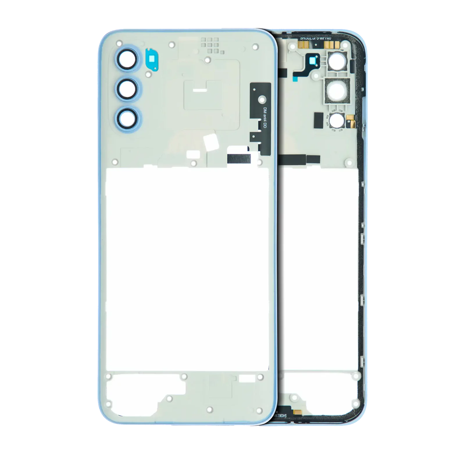 Mid-Frame Housing For Motorola Moto G71 5G (XT2169 / 2022) (Arctic Blue)