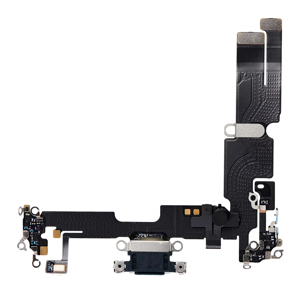 Charging Port Flex Cable For iPhone 14 Plus (Premium) (Midnight)