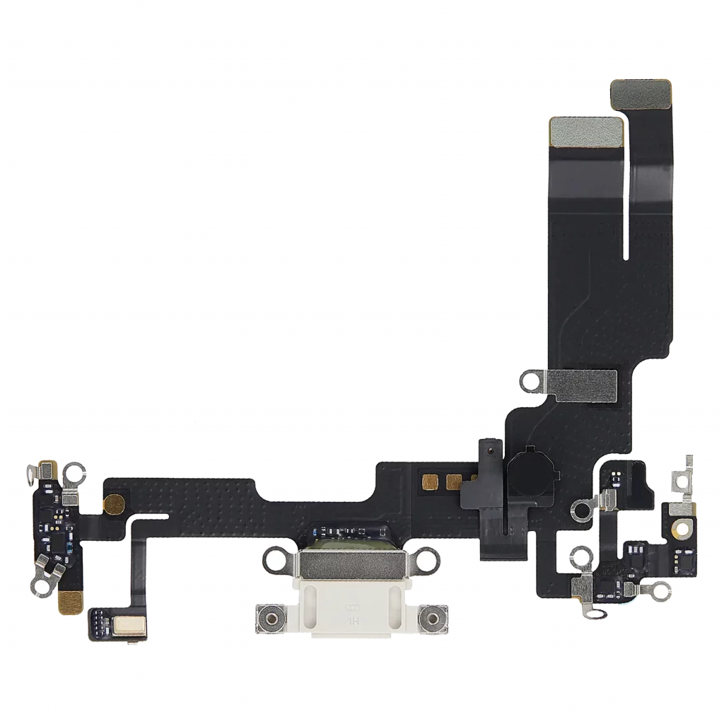 Charging Port Flex Cable For iPhone 14 (Premium) (Starlight)