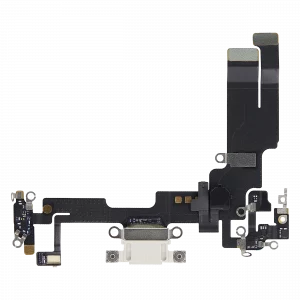 Charging Port Flex Cable For iPhone 14 (Premium) (Starlight)