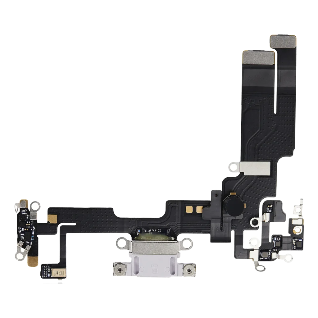 Charging Port Flex Cable For iPhone 14 (Premium) (Purple)