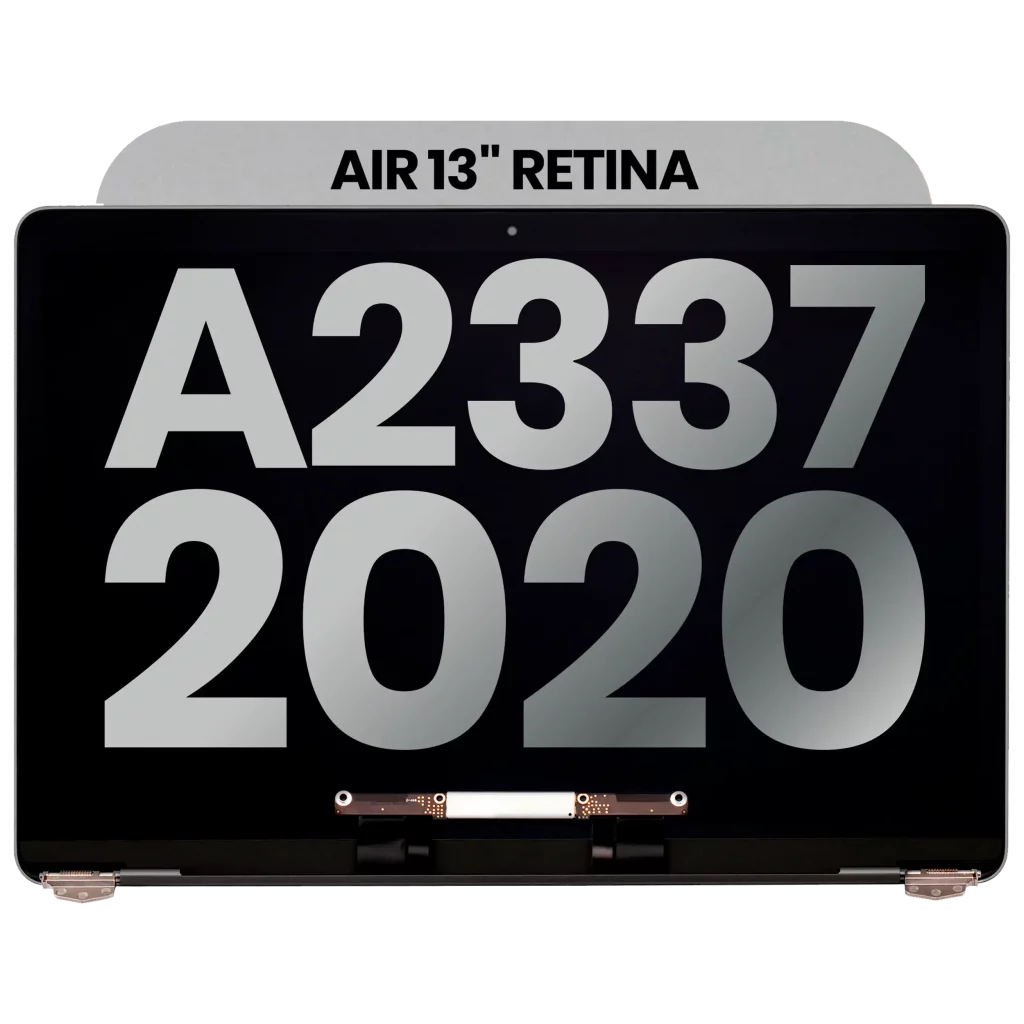 Complete LCD Display Assembly For MacBook Air 13" A2337 (2020) (Used OEM Pull: Grade A) (Space Gray)