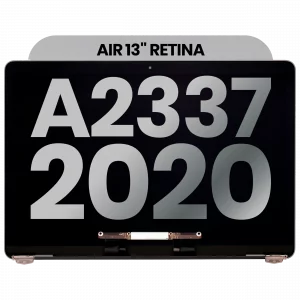 Complete LCD Display Assembly For MacBook Air 13" A2337 (2020) (Used OEM Pull: Grade A) (Space Gray)