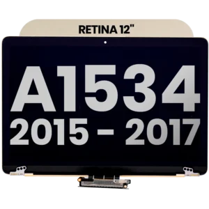 Complete LCD Display Assembly For MacBook 12" A1534 (2015-2017) (Used OEM Pull: Grade B) (Gold)