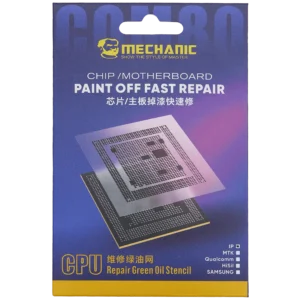 CPU Repair Green Oil Stencil (A8 - A18 Pro) For iPhone 6-16 Series (COM80) (Mechanic)