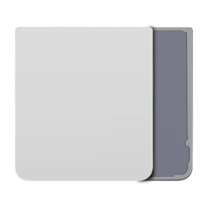 Bottom Back Cover For Samsung Galaxy Z Flip 4 5G (Service Pack) (White)