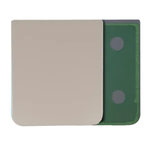 Bottom Back Cover Glass For Samsung Galaxy Z Flip 4 (Service Pack) (Gold)
