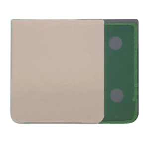 Bottom Back Cover Glass For Samsung Galaxy Z Flip 4 (Service Pack) (Rose Gold)