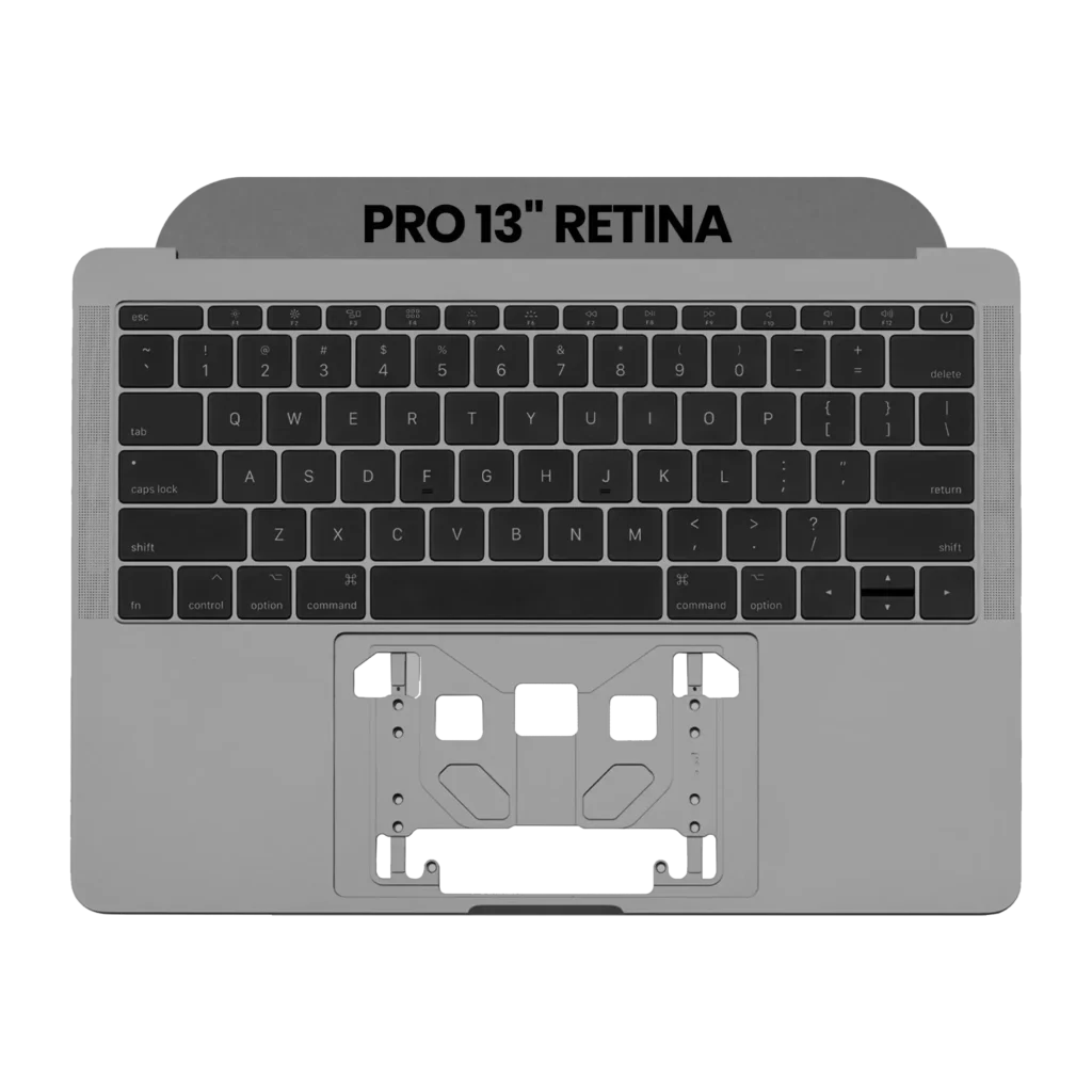 Top Case with Keyboard (ANSI US) For MacBook Pro 13" A1708 (2016-2017) (OEM New) (Space Gray)