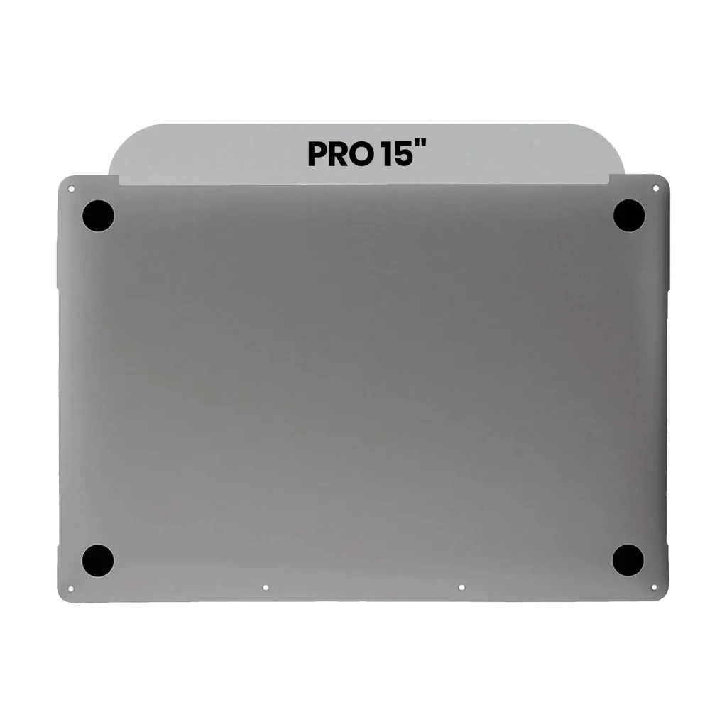 Bottom Case For MacBook Pro 15" A1707 (2016-2017) / A1990 (2018-2019) (OEM New) (Space Gray)