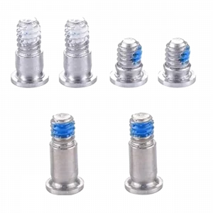 Bottom Case Screws (Pentalobe P5) For MacBook Pro 13" A1708 / A2159 (2016-2020) / A2338 (2020) (Silver)